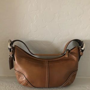 NEW Small Coach over the shoulder hobo bag